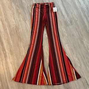 NWT Forever 21 hippie flare pants size XS